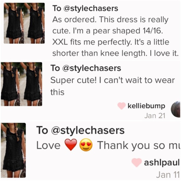 Boho Sleeveless White Lace Mini Beach Dress NWT - Picture 6 of 8